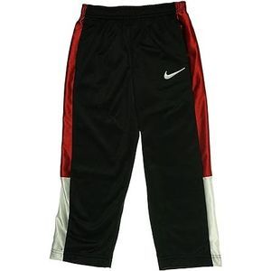 NEW Boy's Size S NIKE Athletic Sweatpants Red (4 Little Kids) Black 862110-R1N